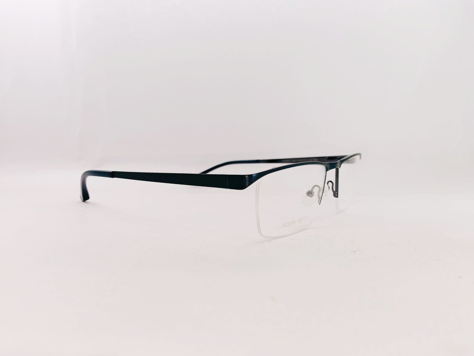 iDom Eyeglasses Half Rim Rectangle Specs For Men 162606