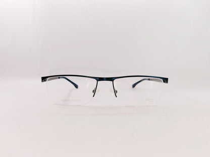 iDom Eyeglasses Half Rim Rectangle Specs For Men 162606