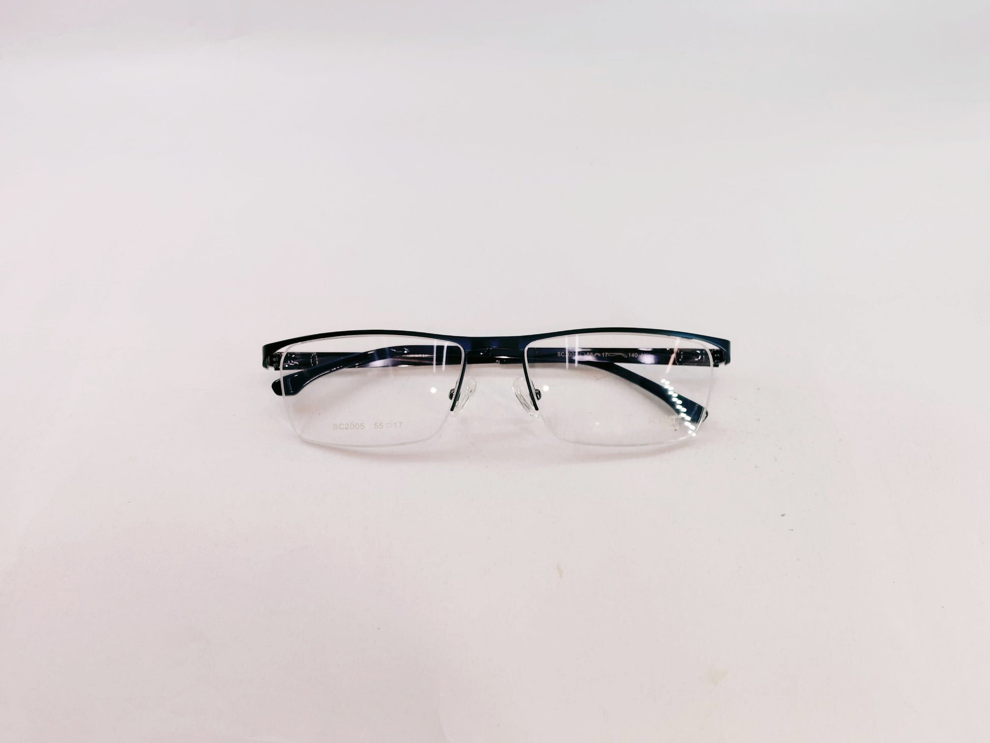 iDom Eyeglasses Half Rim Rectangle Specs For Men 162606