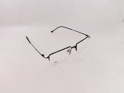iDom Eyeglasses Half Rim Rectangle Specs For Men 217547