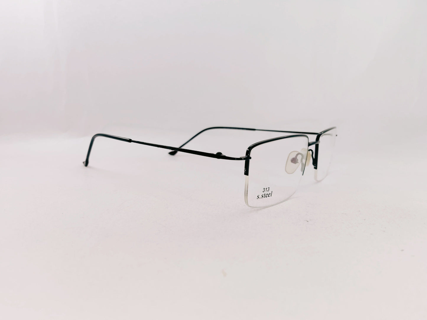 iDom Eyeglasses Half Rim Rectangle Specs For Men 217547