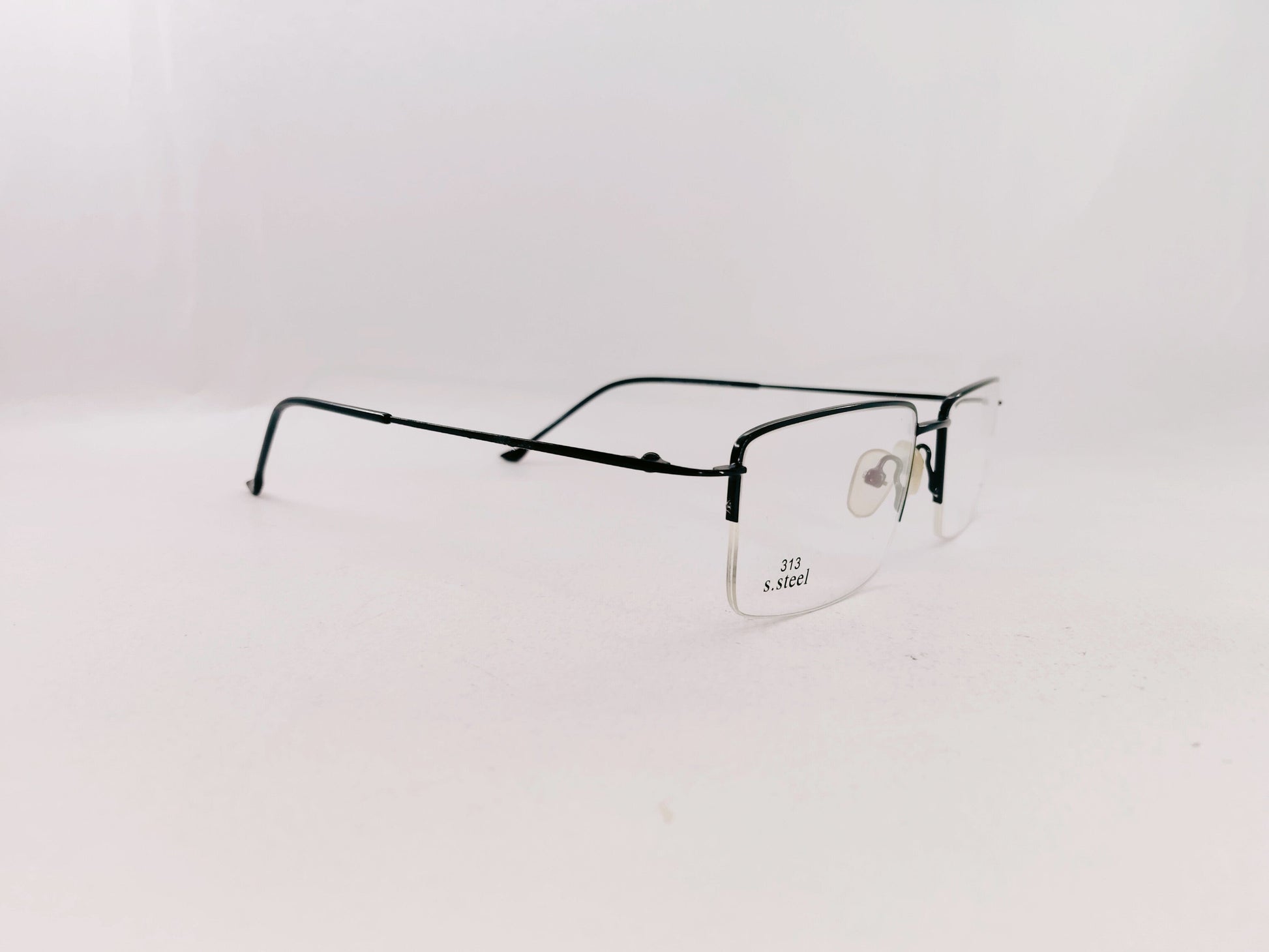 iDom Eyeglasses Half Rim Rectangle Specs For Men 217547