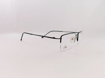 iDom Eyeglasses Half Rim Rectangle Specs For Men 217547