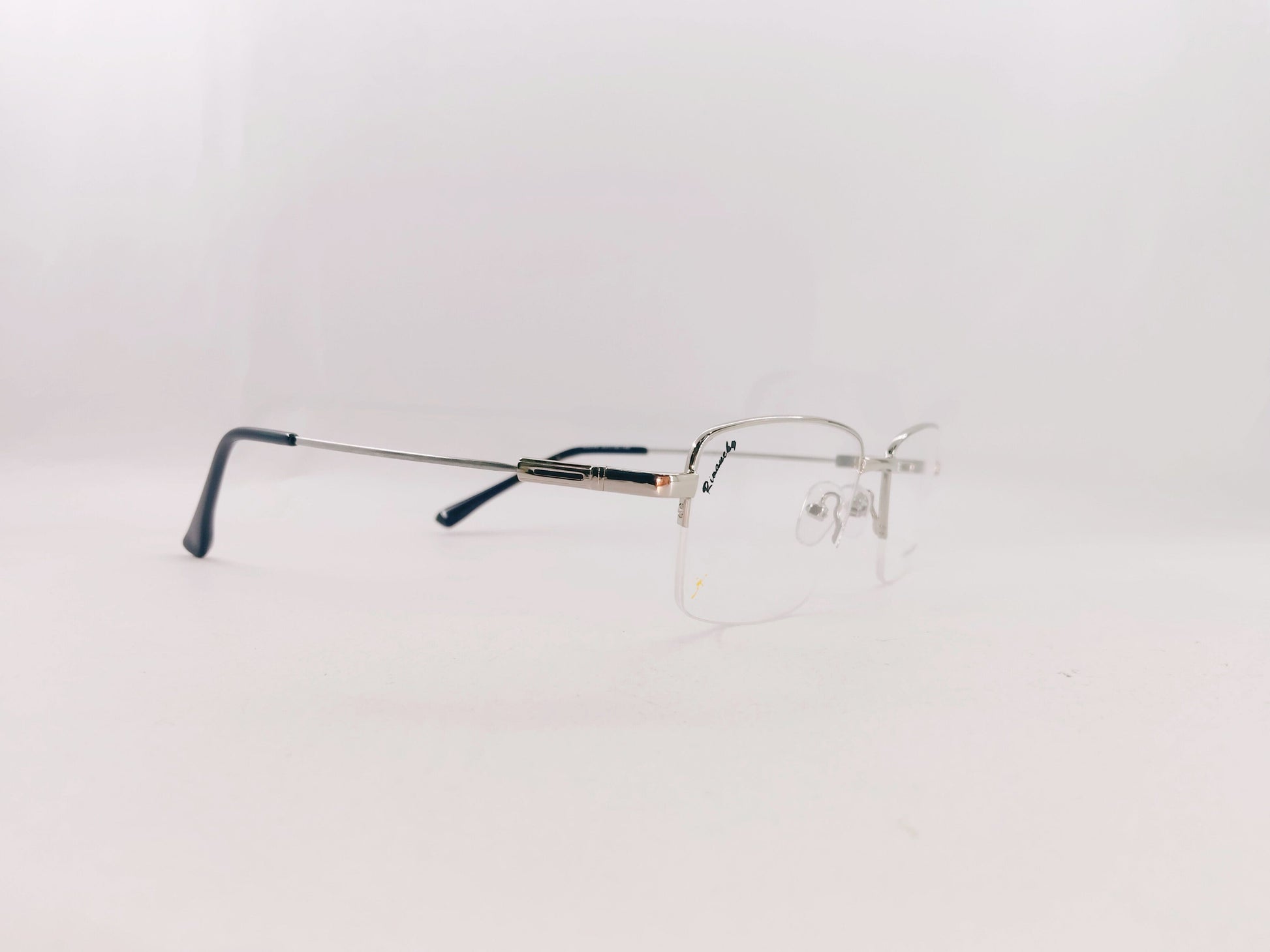 iDom Eyeglasses Half Rim Rectangle Specs For Men 255772