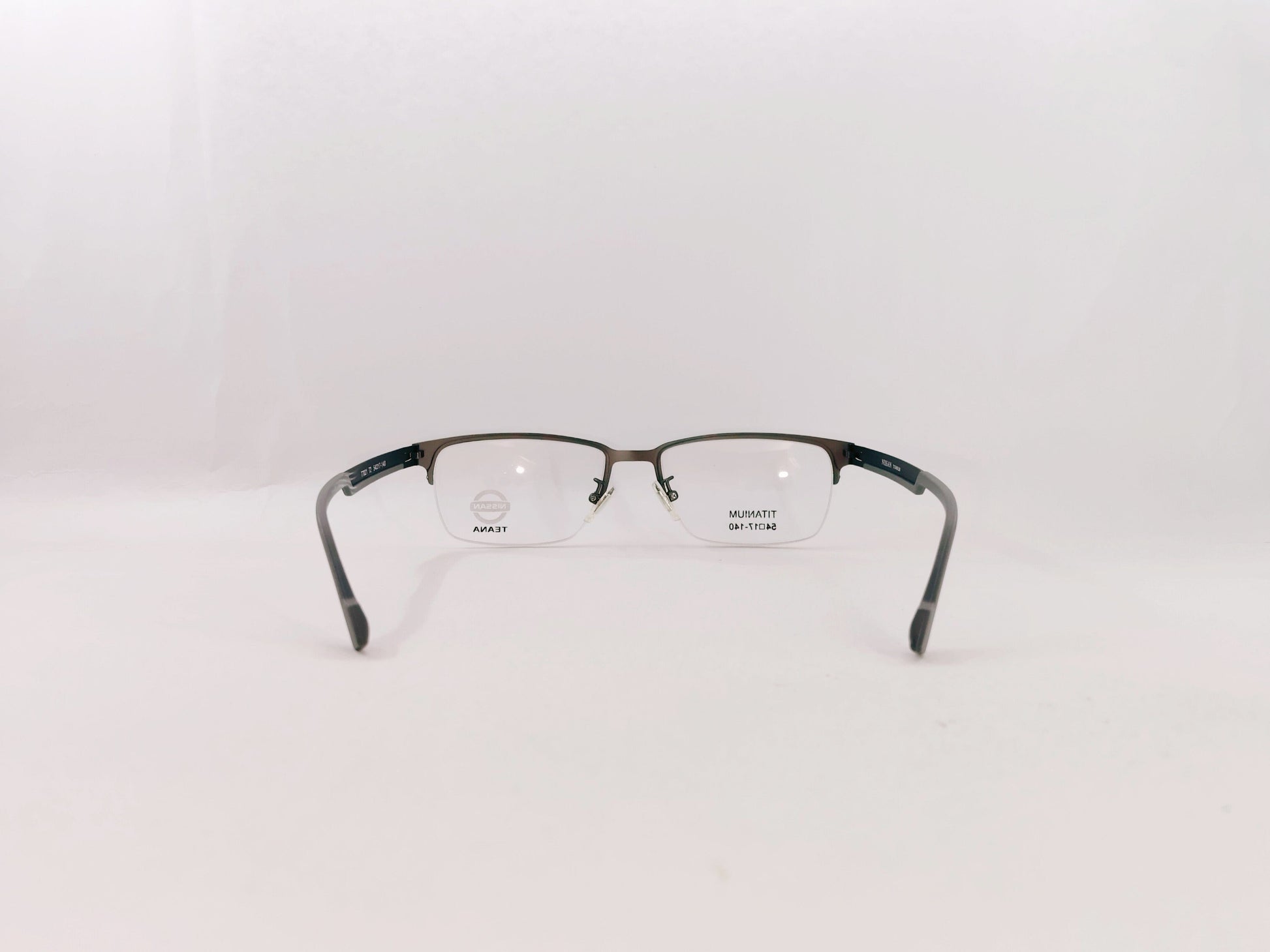 iDom Eyeglasses Half Rim Rectangle Specs For Men 267027