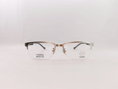 iDom Eyeglasses Half Rim Rectangle Specs For Men 267027