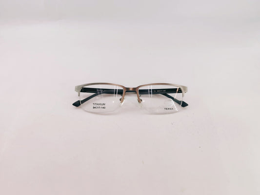 iDom Eyeglasses Half Rim Rectangle Specs For Men 267027