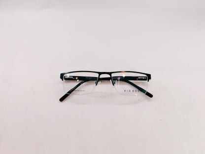 iDom Eyeglasses Half Rim Rectangle Specs For Men 287795