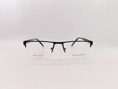 iDom Eyeglasses Half Rim Rectangle Specs For Men 287795