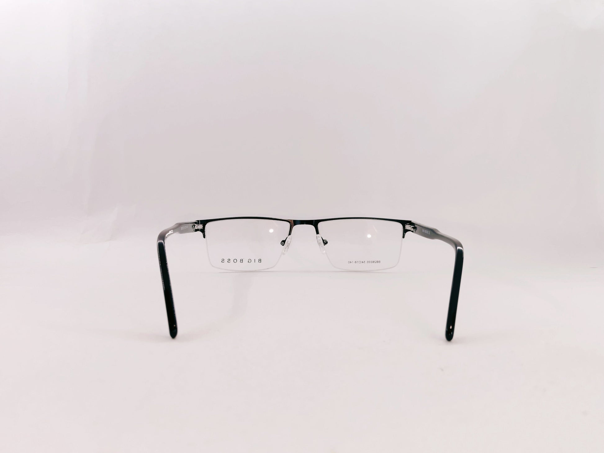 iDom Eyeglasses Half Rim Rectangle Specs For Men 287795