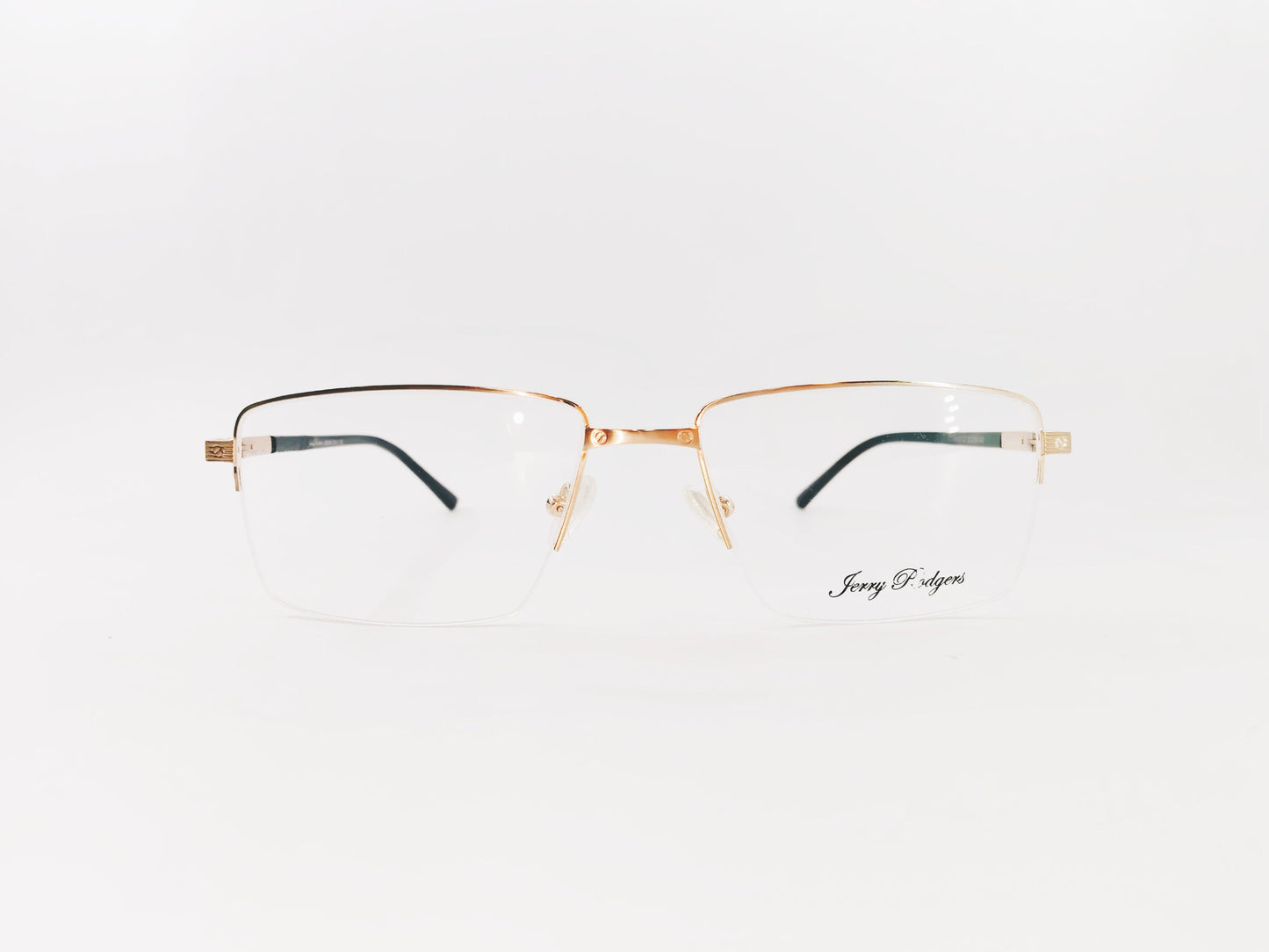 iDom Eyeglasses Half Rim Rectangle Specs For Men 298687