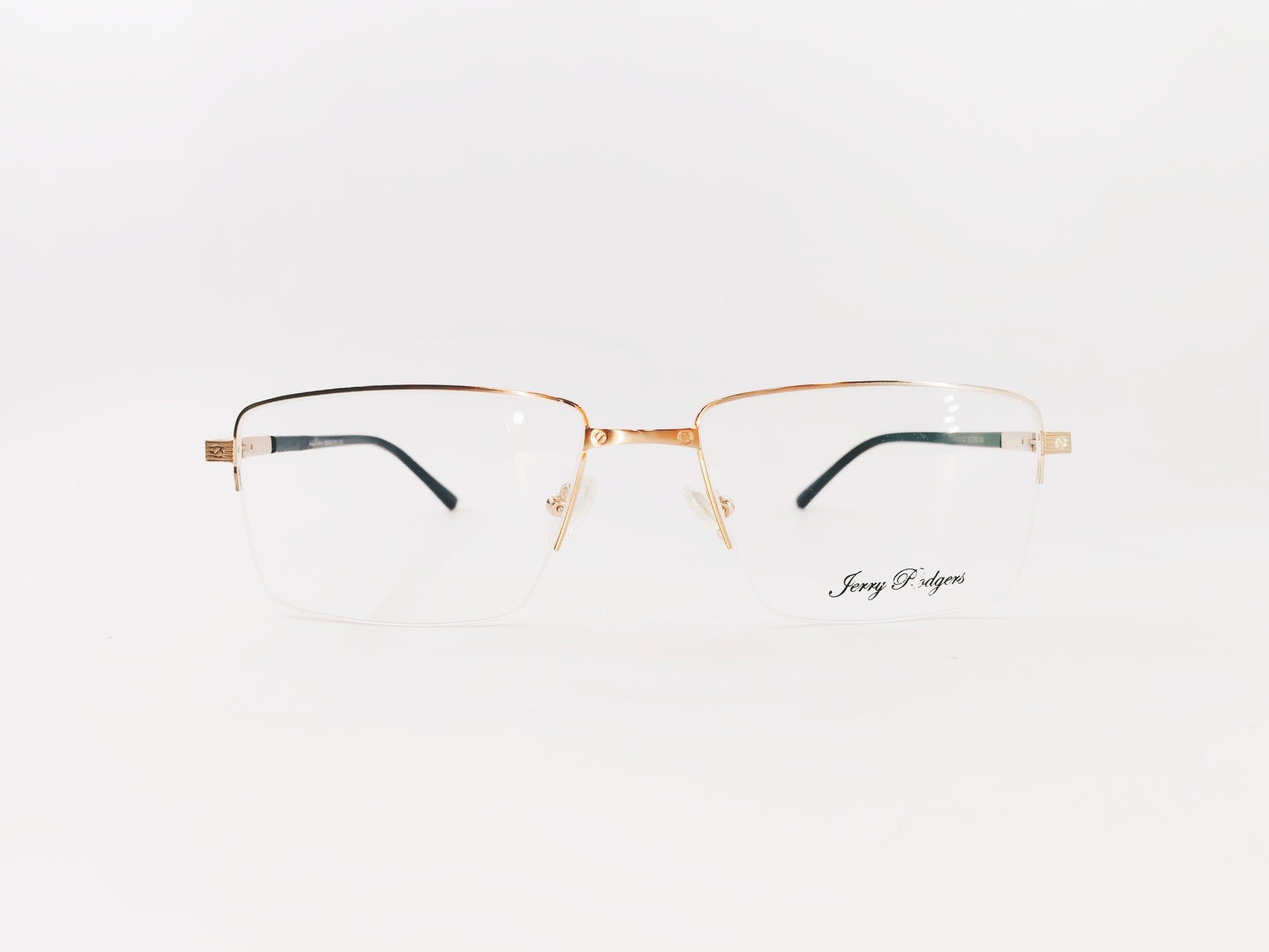 iDom Eyeglasses Half Rim Rectangle Specs For Men 298687