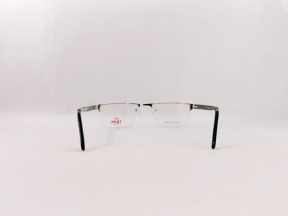 iDom Eyeglasses Half Rim Rectangle Specs For Men 313448