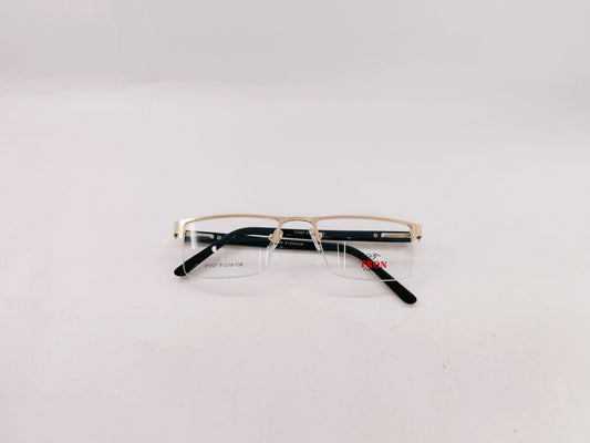 iDom Eyeglasses Half Rim Rectangle Specs For Men 313448
