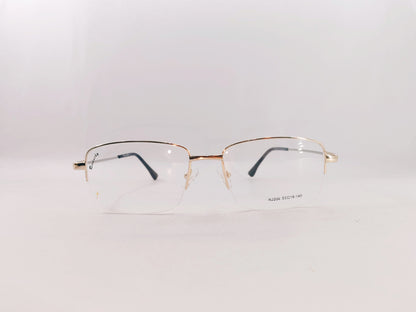 iDom Eyeglasses Half Rim Rectangle Specs For Men 359857