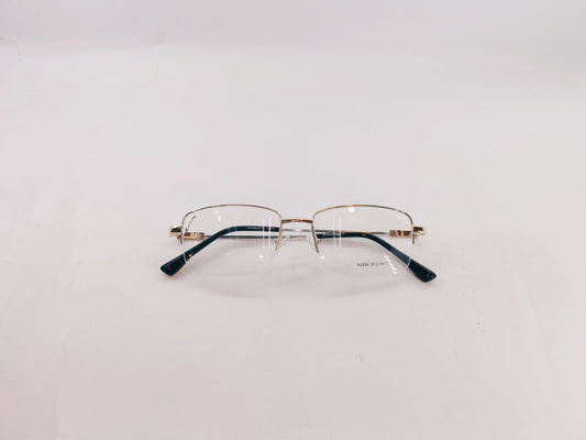 iDom Eyeglasses Half Rim Rectangle Specs For Men 359857