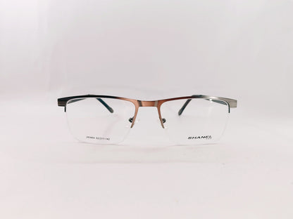 iDom Eyeglasses Half Rim Rectangle Specs For Men 988423
