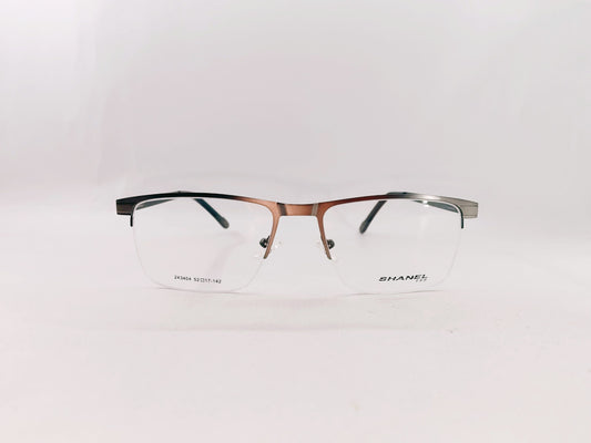 iDom Eyeglasses Half Rim Rectangle Specs For Men 988423