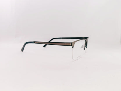 iDom Eyeglasses Half Rim Rectangle Specs For Men 988423