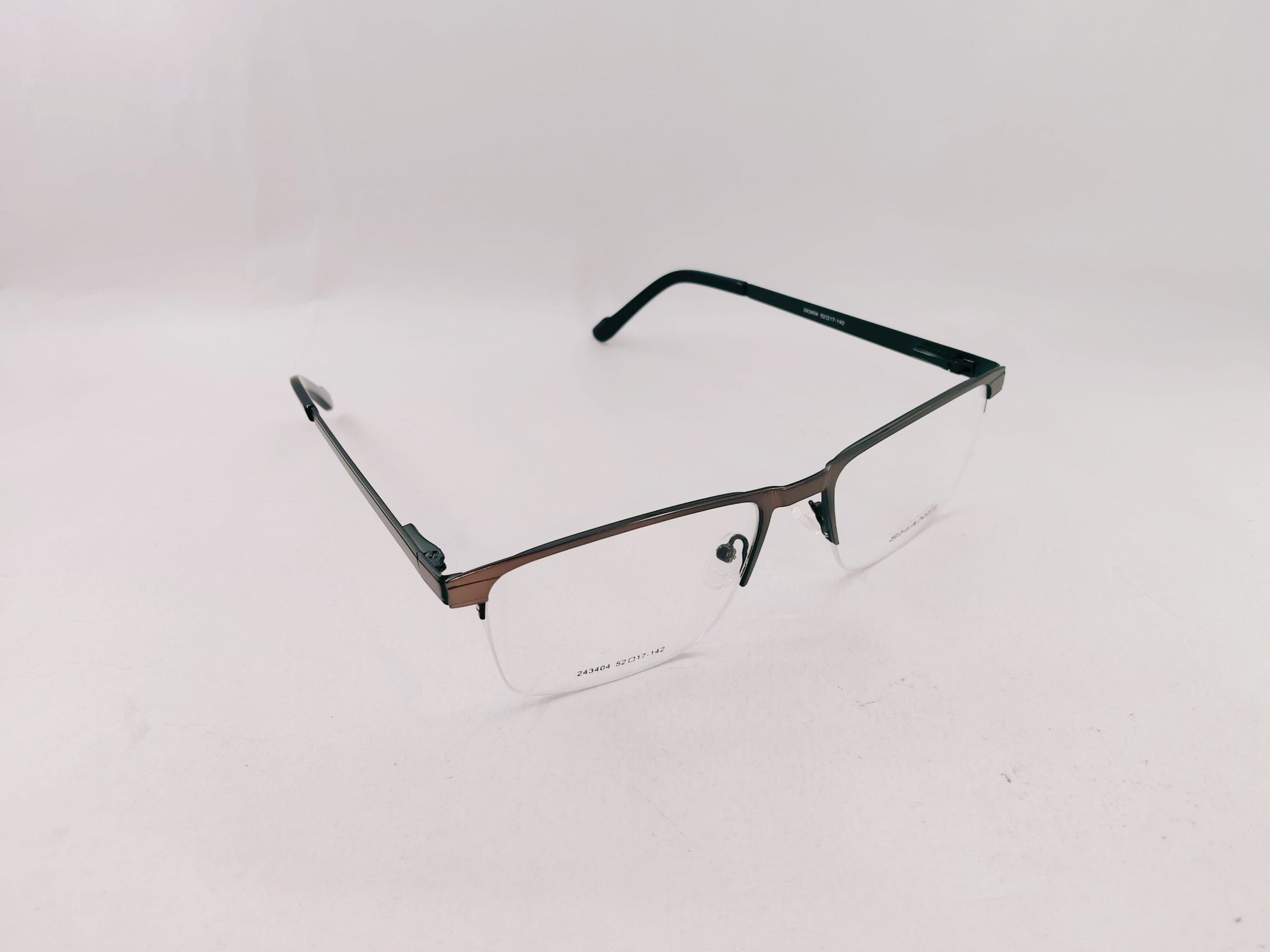 iDom Eyeglasses Half Rim Rectangle Specs For Men 988423