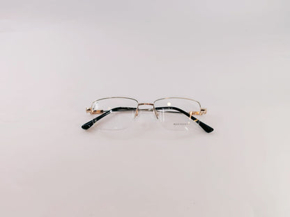 iDom Eyeglasses Half Rim Rectangle Specs for Men & Women 246515