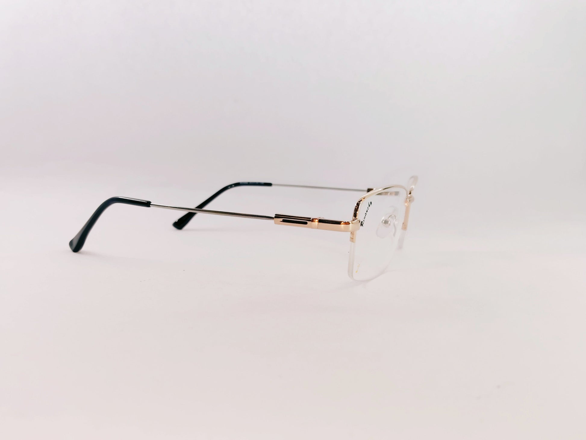 iDom Eyeglasses Half Rim Rectangle Specs for Men & Women 246515