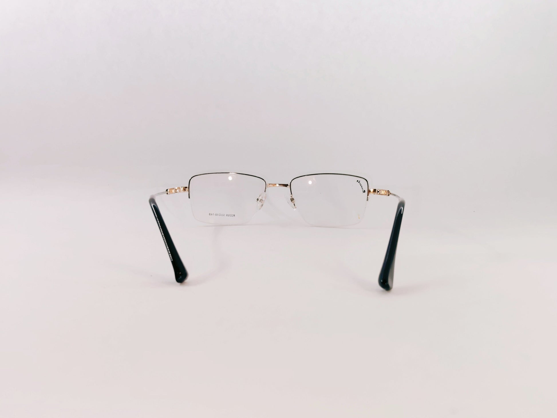 iDom Eyeglasses Half Rim Rectangle Specs for Men & Women 246515