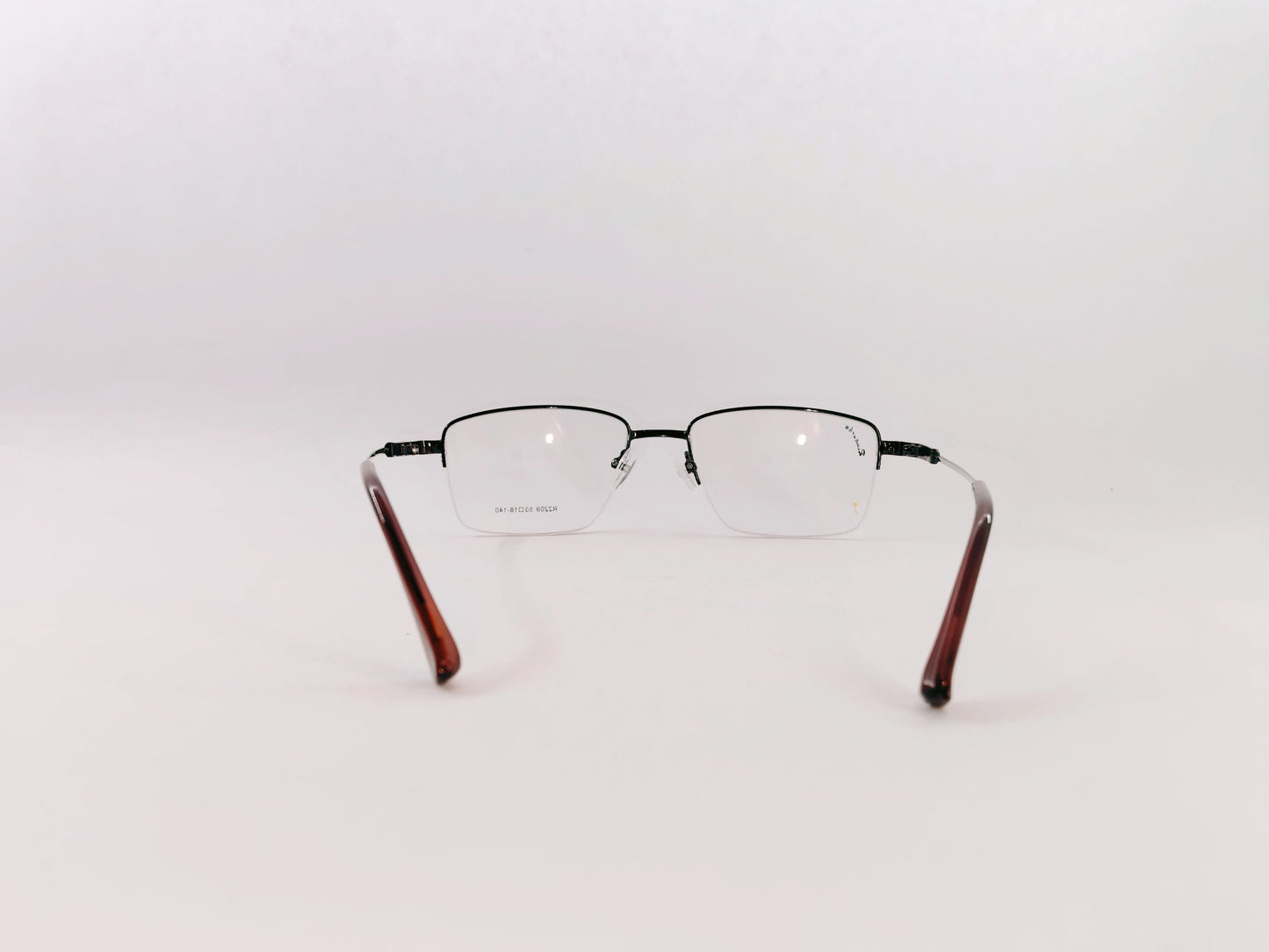iDom Eyeglasses Half Rim Rectangle Specs for Men & Women 283433