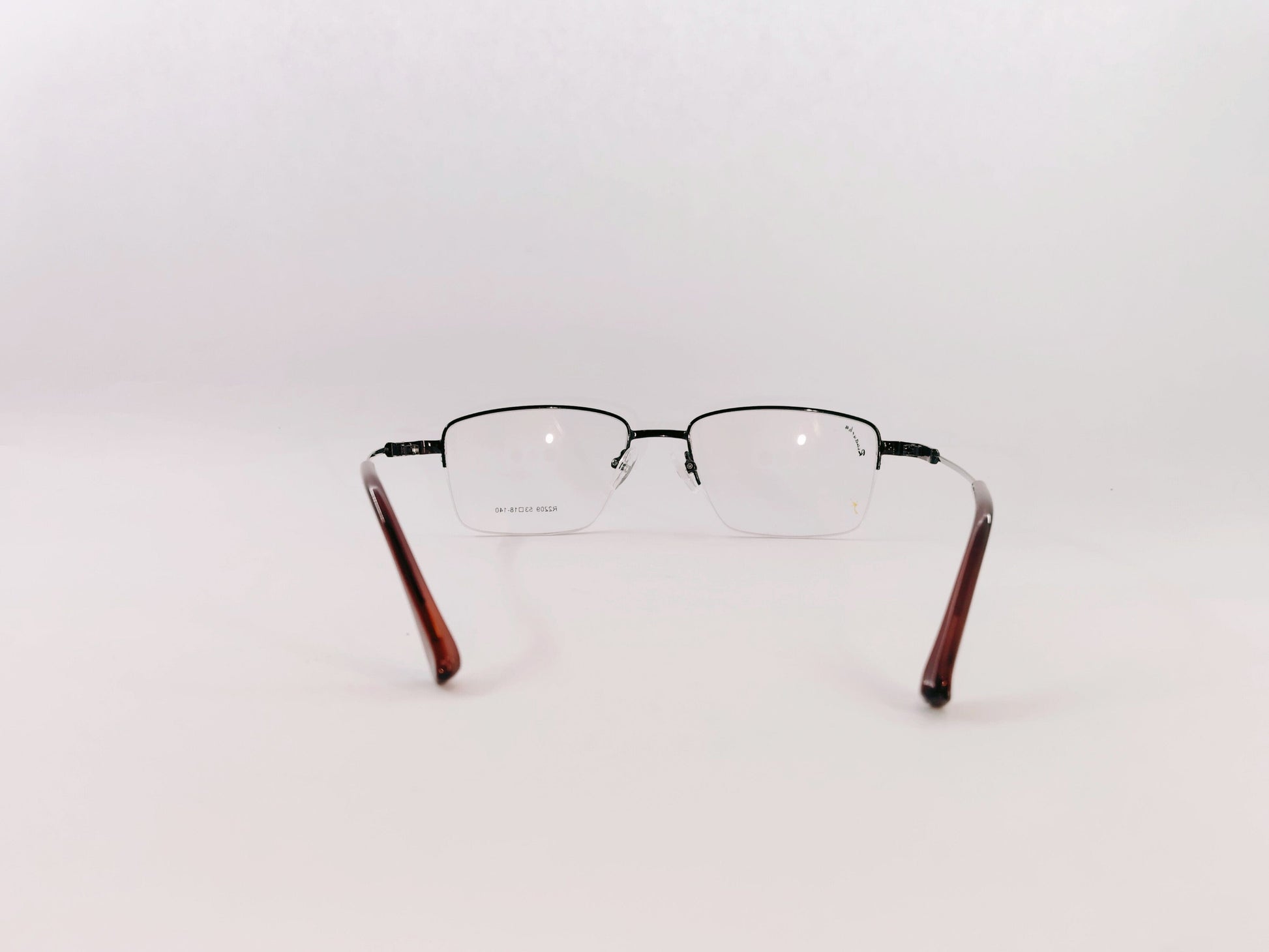 iDom Eyeglasses Half Rim Rectangle Specs for Men & Women 283433
