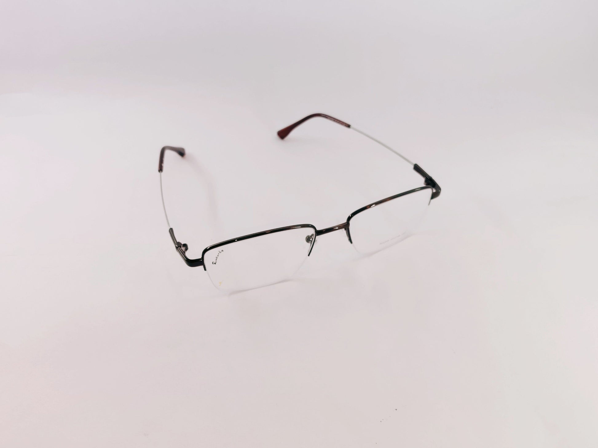 iDom Eyeglasses Half Rim Rectangle Specs for Men & Women 283433