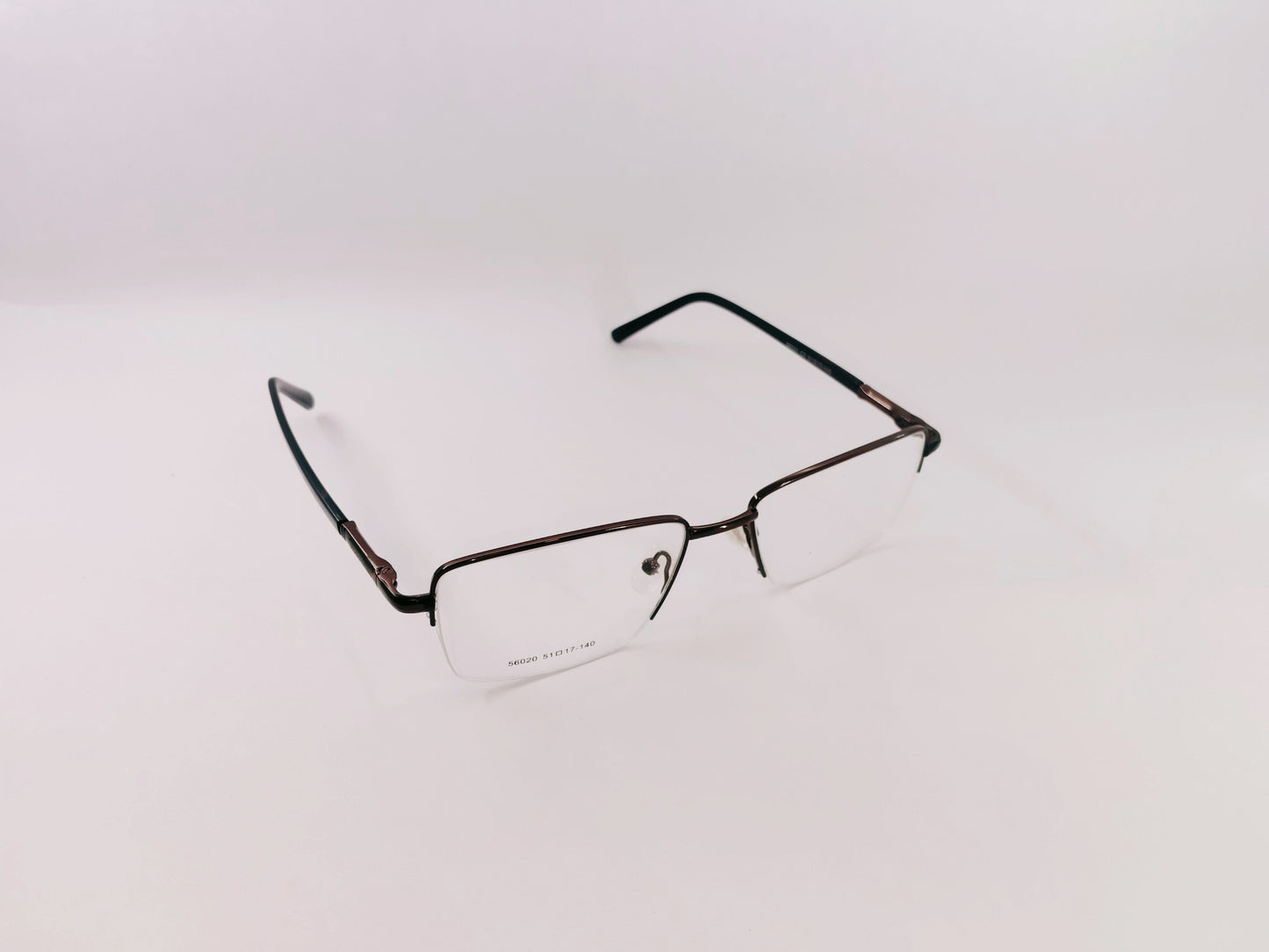 iDom Eyeglasses Half Rim Rectangle Specs For Men & Women 283469