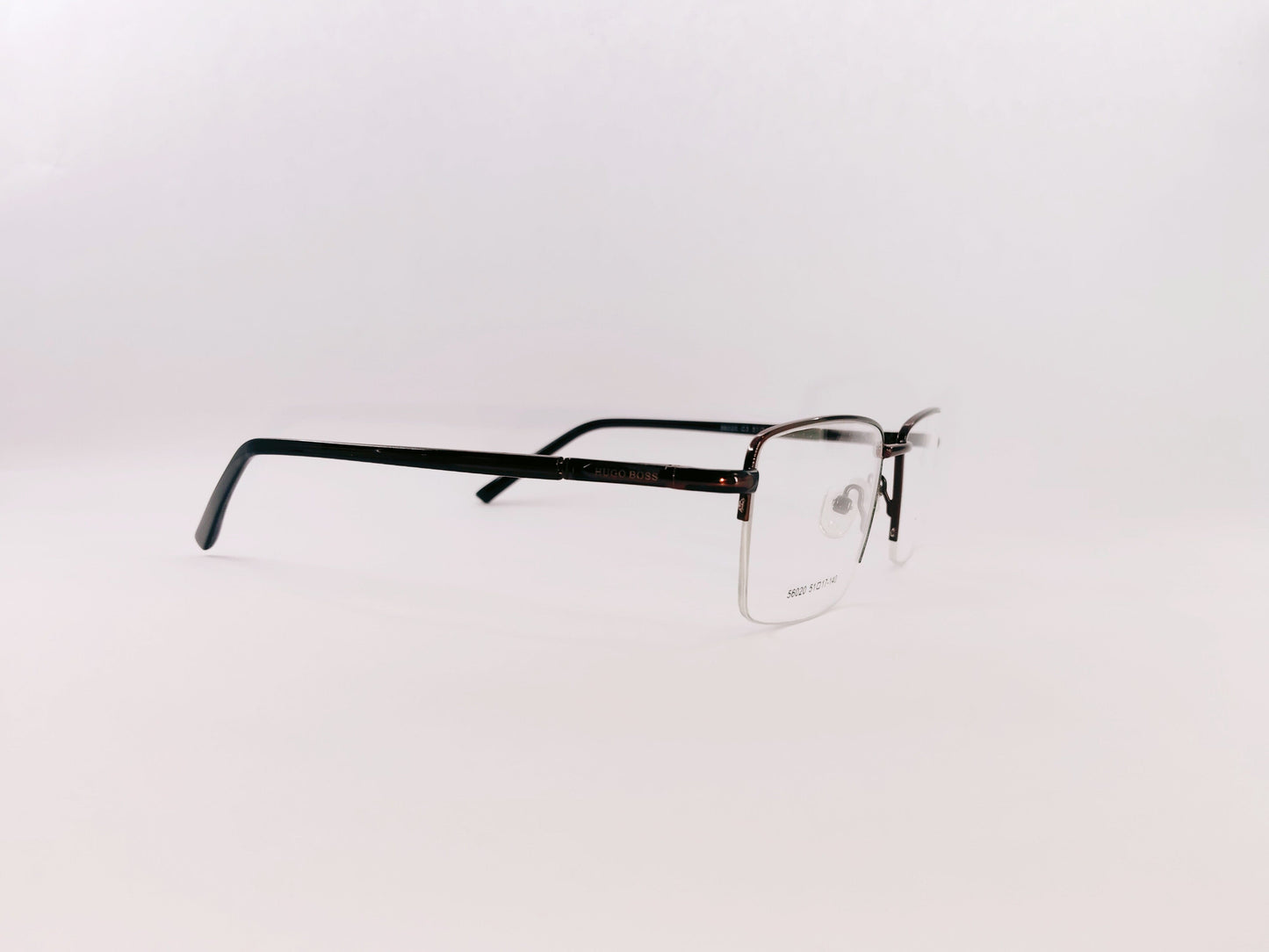 iDom Eyeglasses Half Rim Rectangle Specs For Men & Women 283469
