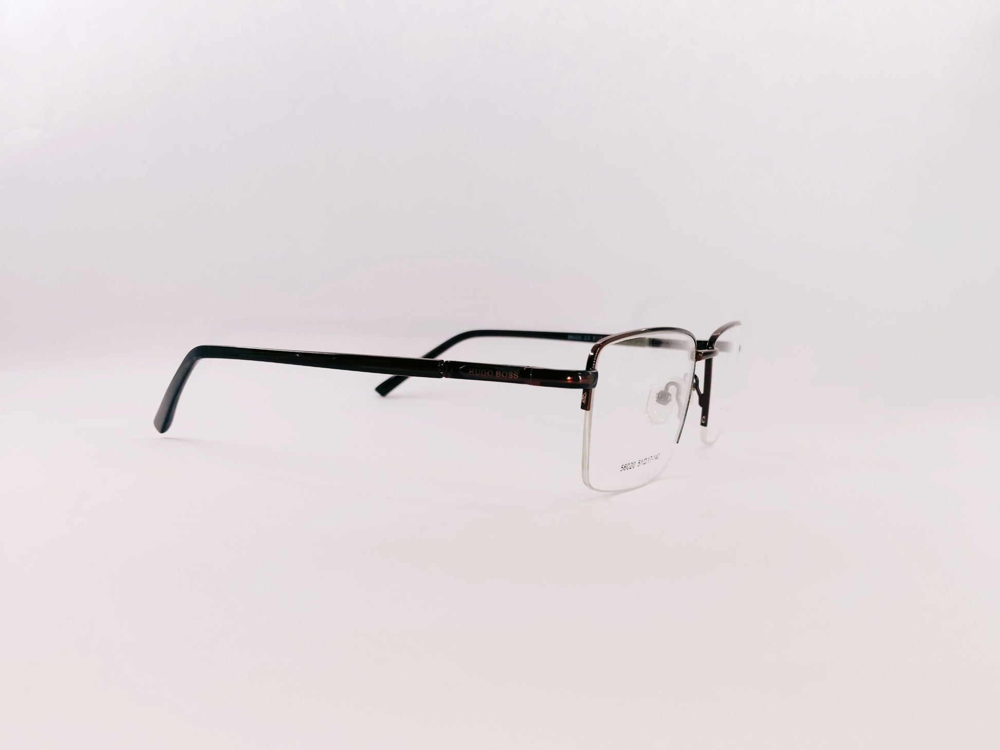 iDom Eyeglasses Half Rim Rectangle Specs For Men & Women 283469
