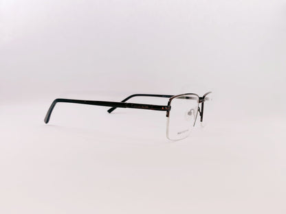 iDom Eyeglasses Half Rim Rectangle Specs For Men & Women 283469