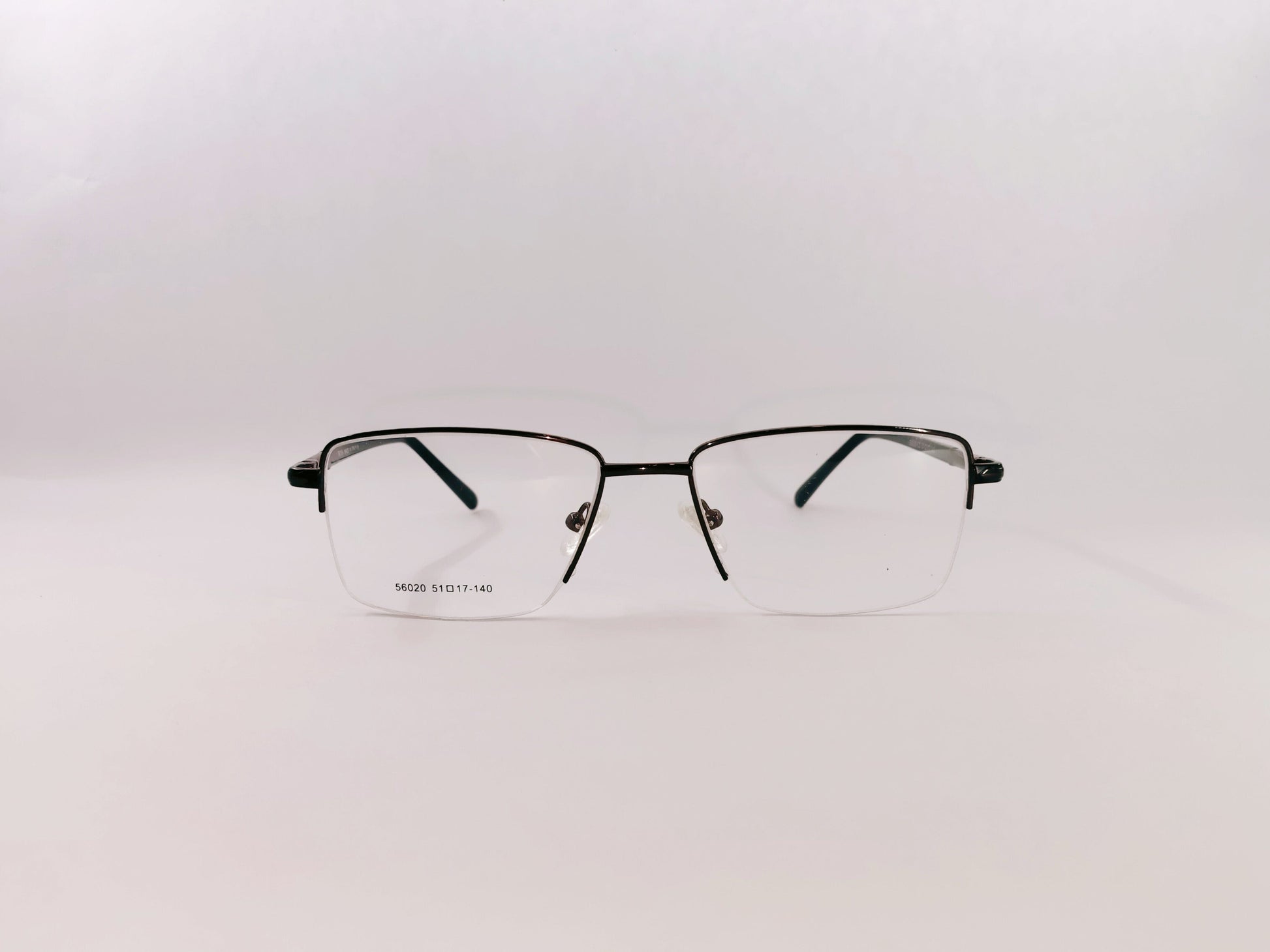 iDom Eyeglasses Half Rim Rectangle Specs For Men & Women 283469
