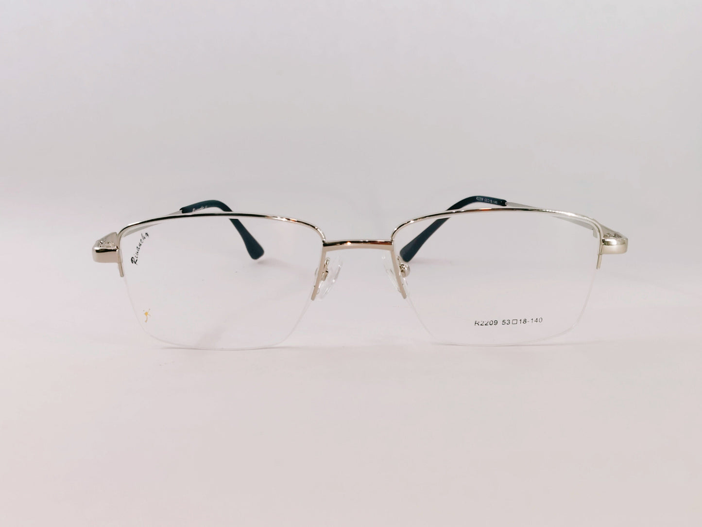 iDom Eyeglasses Half Rim Rectangle Specs for Men & Women 365421