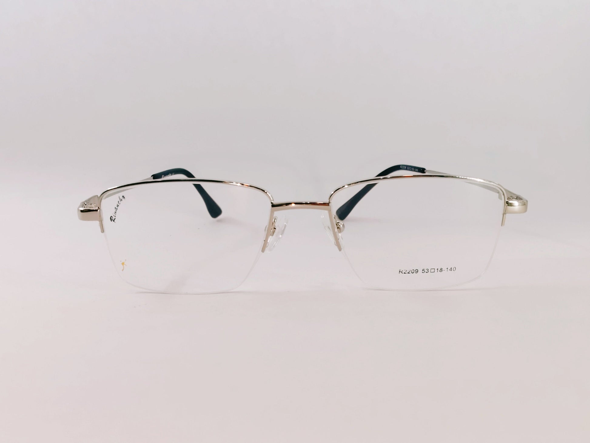 iDom Eyeglasses Half Rim Rectangle Specs for Men & Women 365421