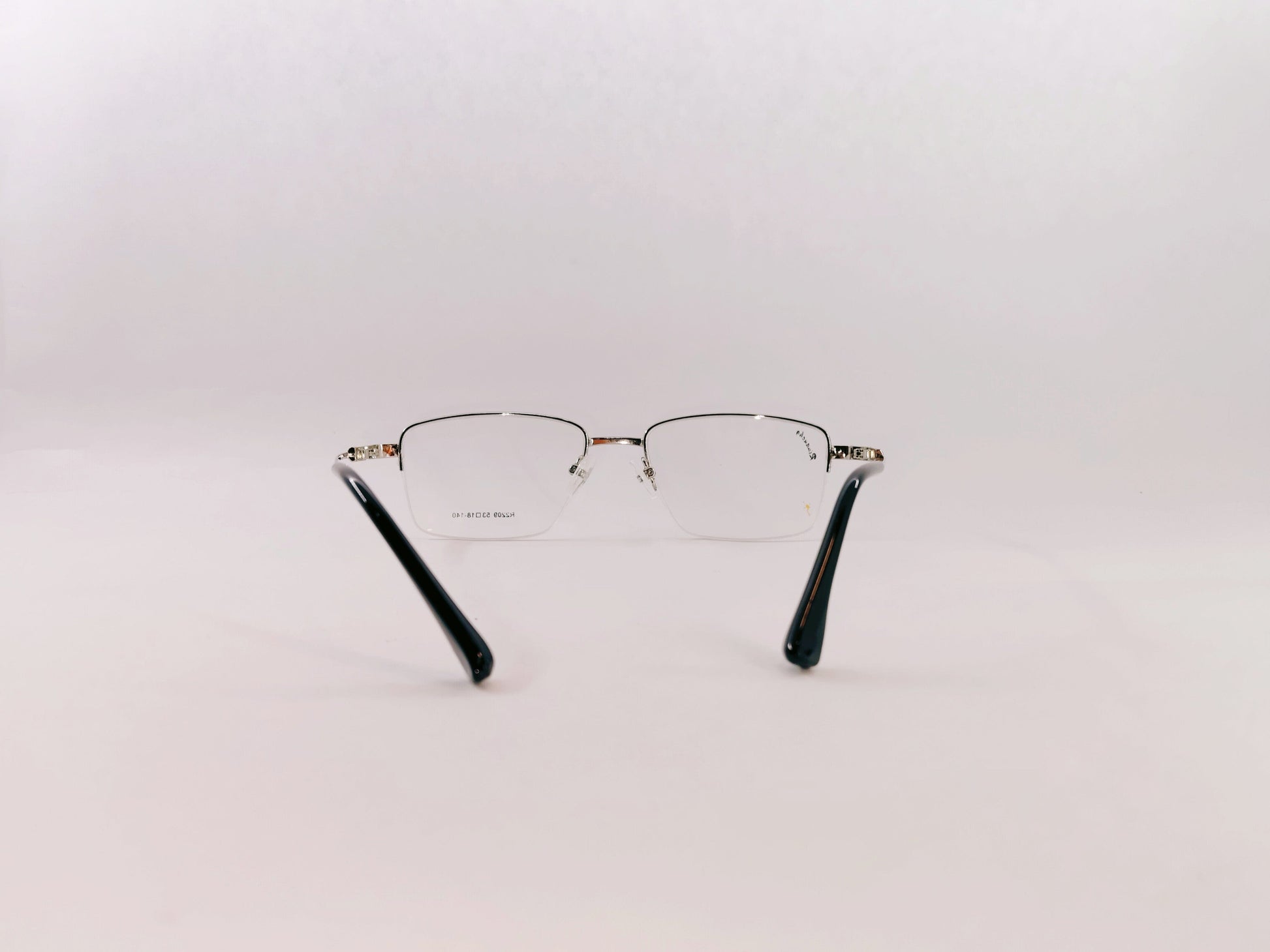 iDom Eyeglasses Half Rim Rectangle Specs for Men & Women 365421
