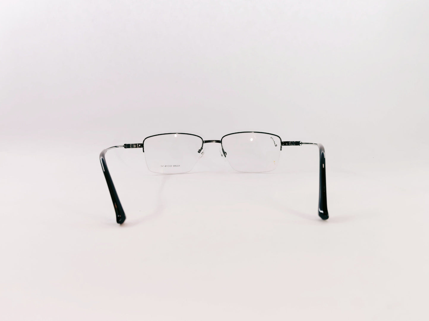 iDom Eyeglasses Half Rim Rectangle Specs for Men & Women 646692