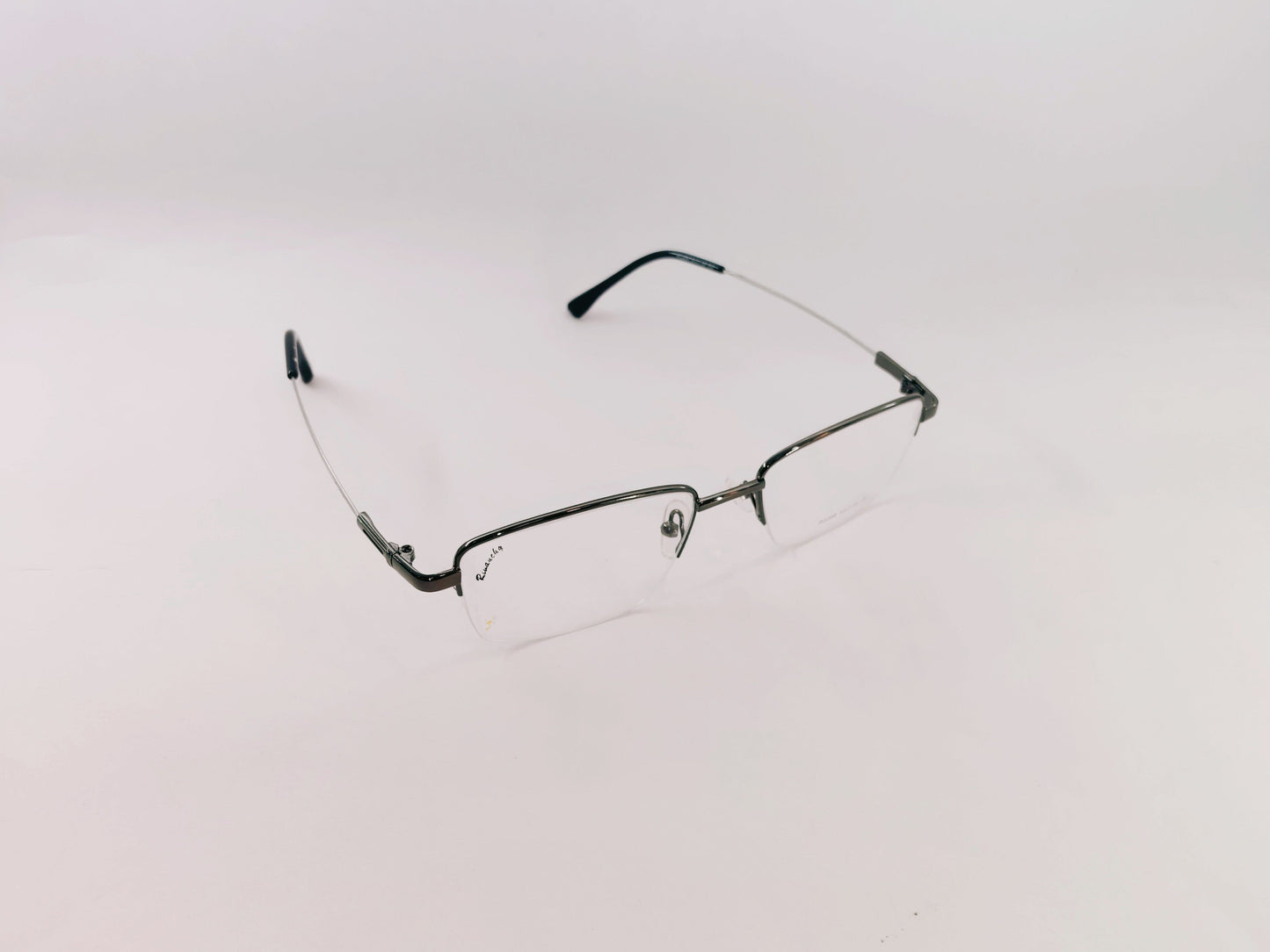 iDom Eyeglasses Half Rim Rectangle Specs for Men & Women 646692