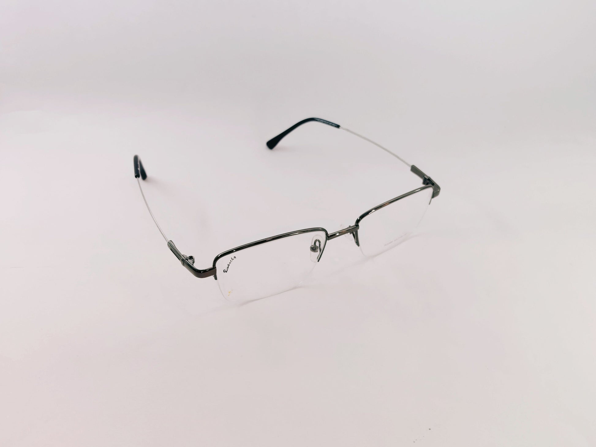 iDom Eyeglasses Half Rim Rectangle Specs for Men & Women 646692