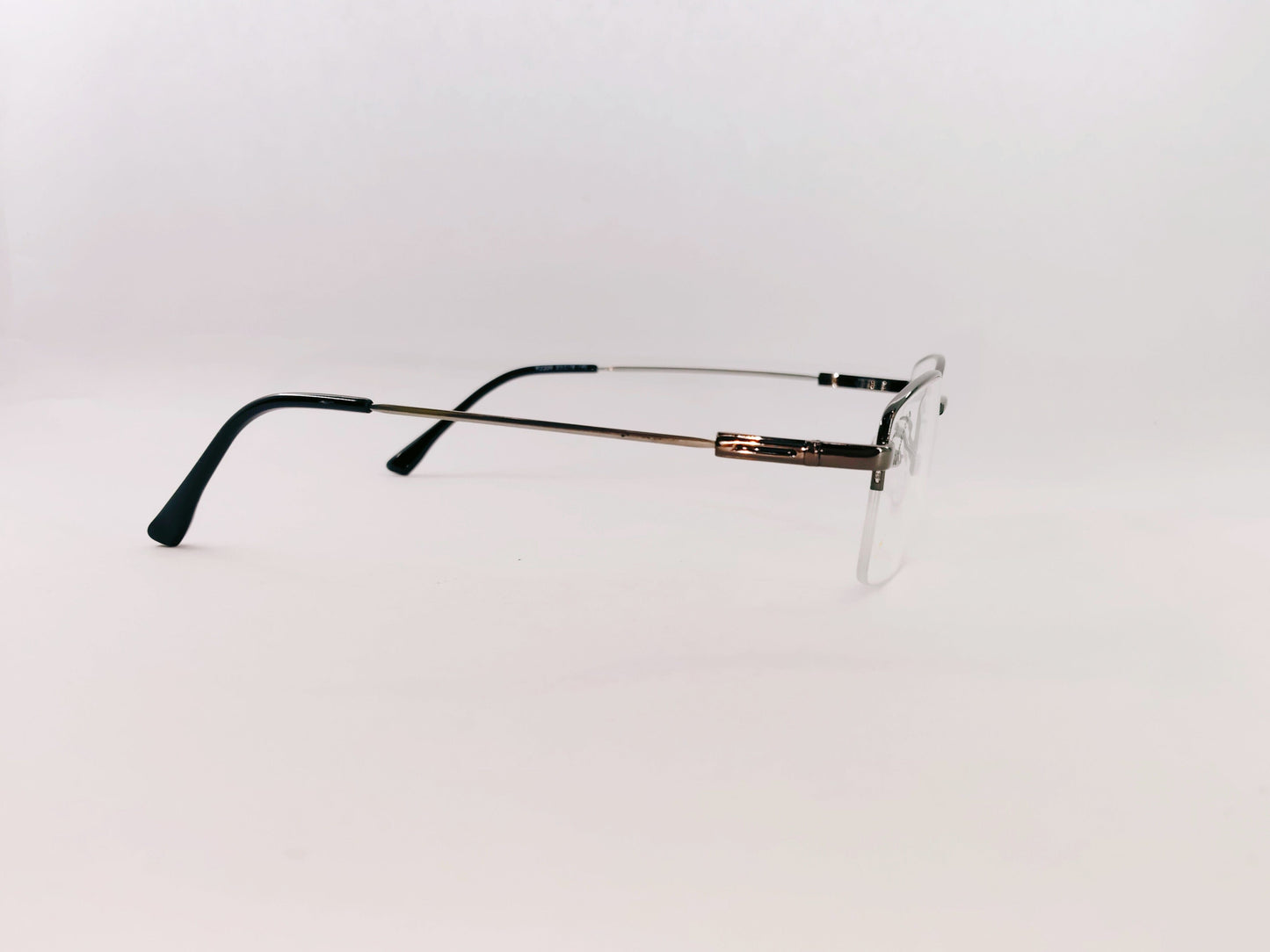 iDom Eyeglasses Half Rim Rectangle Specs for Men & Women 646692