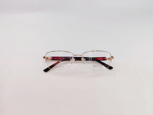 iDom Eyeglasses Half Rim Rectangle Specs for Women 118796