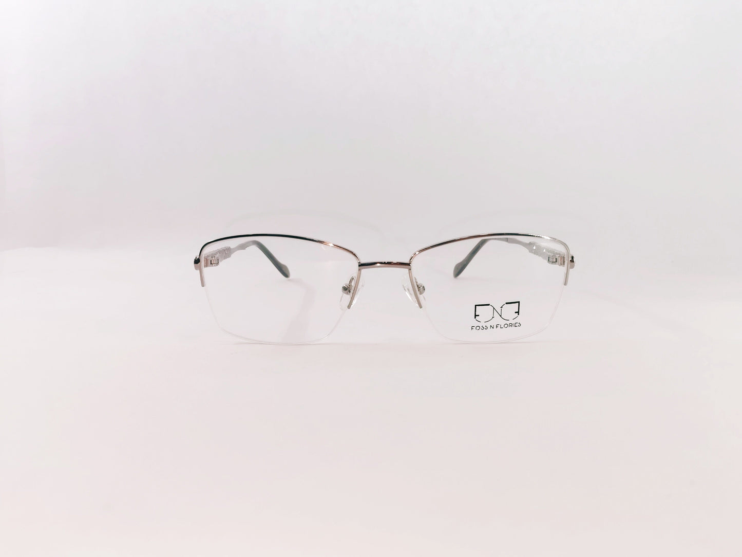 iDom Eyeglasses Half Rim Rectangle Specs for Women 317575