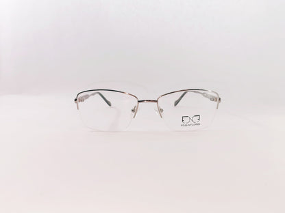 iDom Eyeglasses Half Rim Rectangle Specs for Women 317575