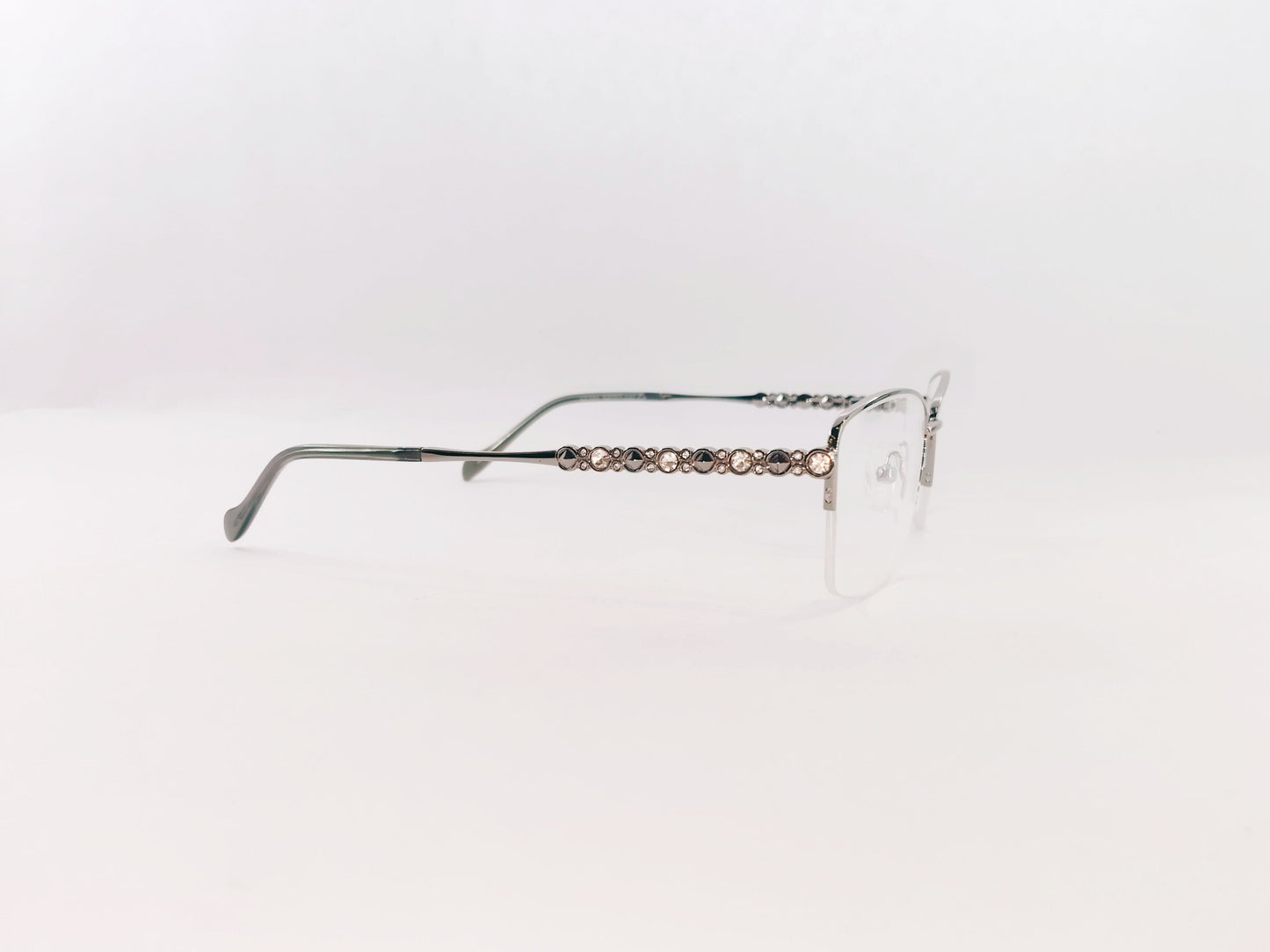 iDom Eyeglasses Half Rim Rectangle Specs for Women 317575