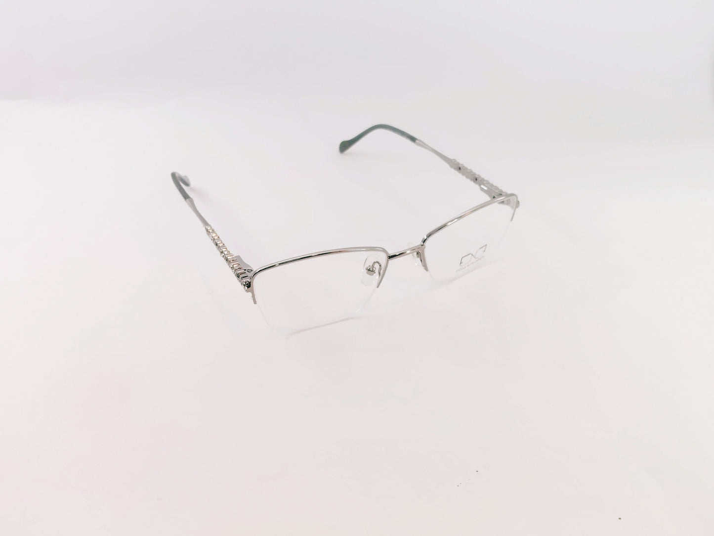 iDom Eyeglasses Half Rim Rectangle Specs for Women 317575