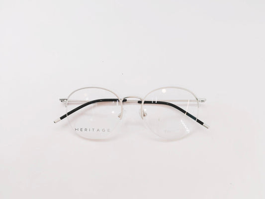 iDom Eyeglasses Half Rim Round Shape For Women 309681