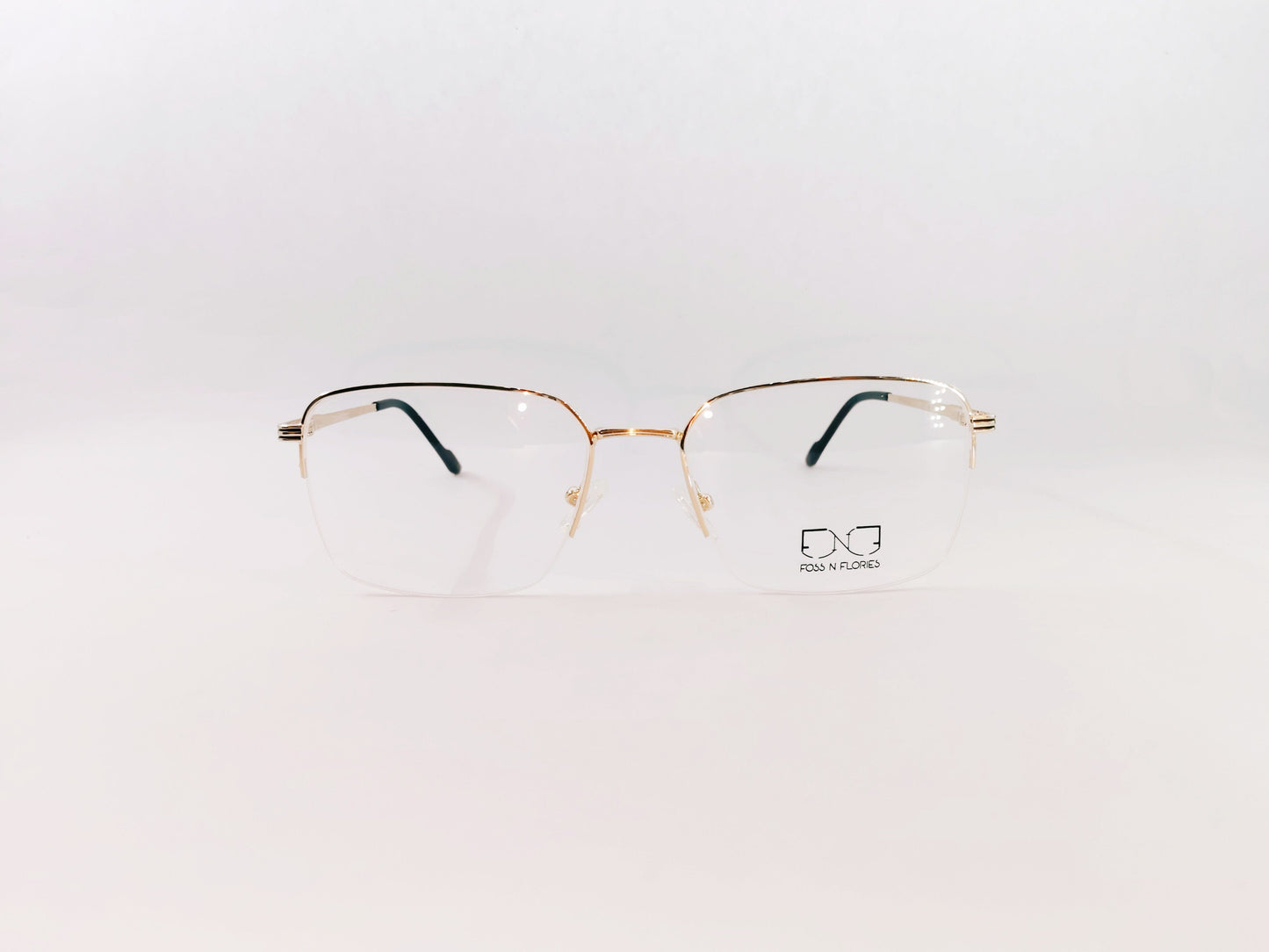 iDom Eyeglasses Half Rim Square Specs for Men 164172