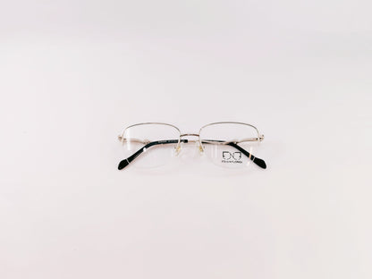 iDom Eyeglasses Half Rim Square Specs for Women 82958W